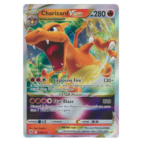 Charizard VSTAR : BRILLIANT STARS - 018/172