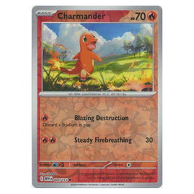 Charmander : 151 (Reverse holo) - 004/165
