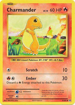 Charmander : EVOLUTIONS - 9/108 - Lockett Labs UK