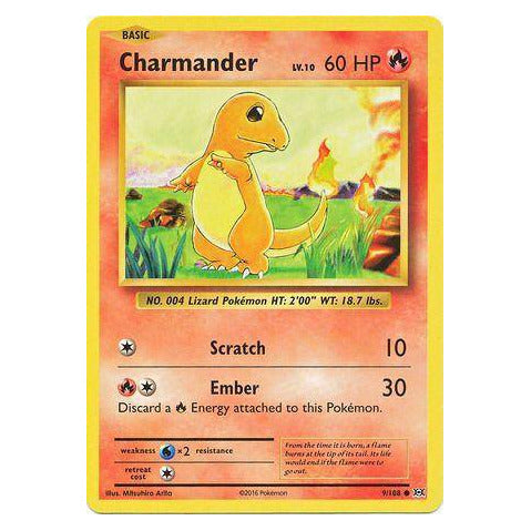 Charmander : EVOLUTIONS - 9/108