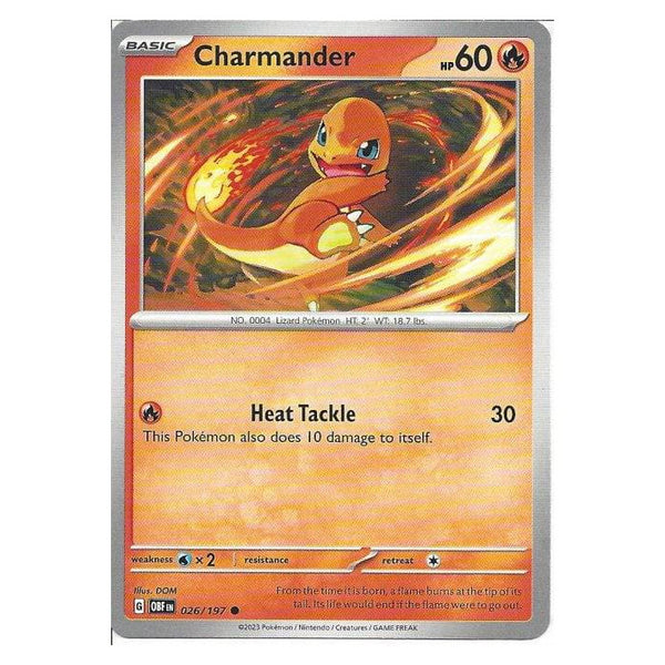 Charmander : OBSIDIAN FLAMES - 026/197