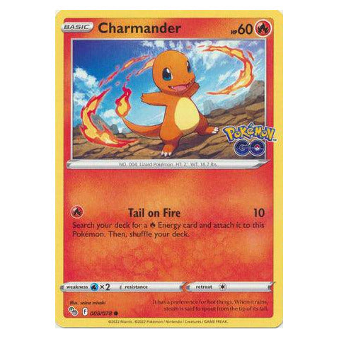 Charmander : POKEMON GO! - 008/078
