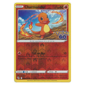 Charmander : POKEMON GO! (Reverse holo) - 008/078