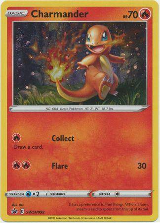 Charmander : PROMO (Holo) - SWSH092 - Lockett Labs UK