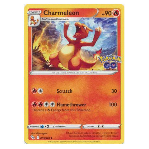 Charmeleon : POKEMON GO! - 009/078