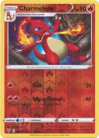 Charmeleon : VIVID VOLTAGE (Reverse holo) - 024/185 - Lockett Labs UK