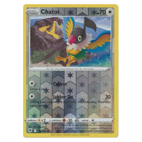 Chatot : ASTRAL RADIANCE (Reverse holo) - 129/189