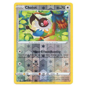 Chatot : VIVID VOLTAGE (Reverse holo) - 139/185