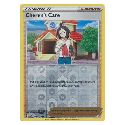 Cheren's Care : BRILLIANT STARS (Reverse holo) - 134/172