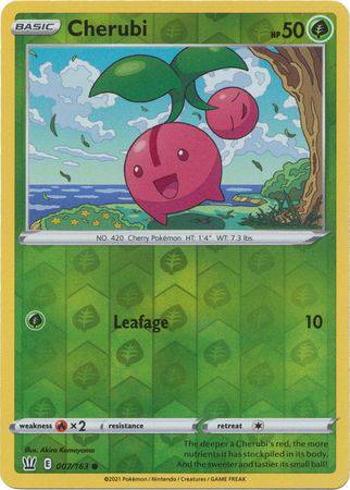 Cherubi : BATTLE STYLES (Reverse holo) - 007/163 - Lockett Labs UK