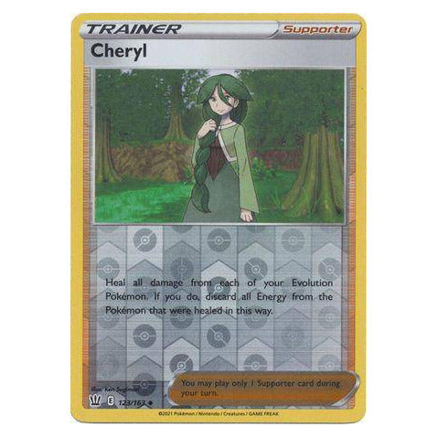 Cheryl : BATTLE STYLES (Reverse holo) - 123/163