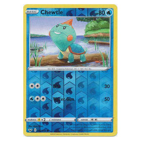 Chewtle : SWORD & SHIELD BASE (Reverse holo) - 060/202