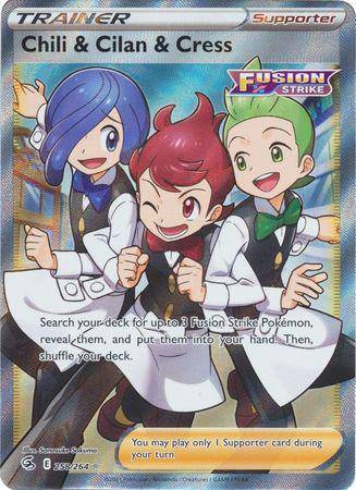 Chili & Cilan & Cress : FUSION STRIKE - 258/264 - Lockett Labs UK