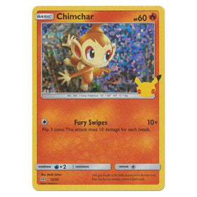 Chimchar : 25TH ANNIVERSARY MCDONALDS 2021 (Holo) - 12/25