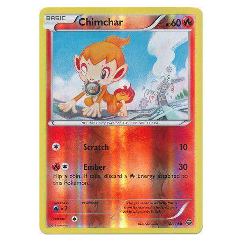 Chimchar : STEAM SEIGE (Reverse holo) - 18/114