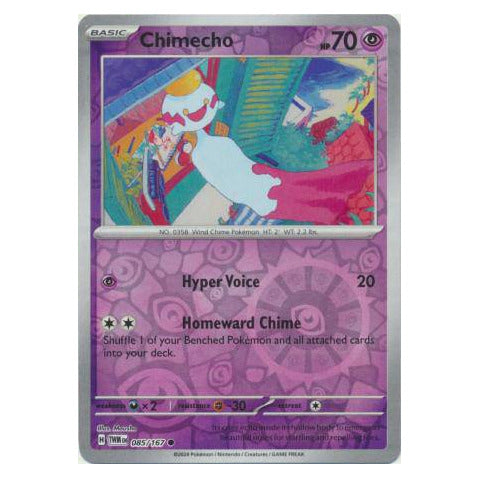 Chimecho : TWILIGHT MASQUERADE (Reverse holo) - 085/167