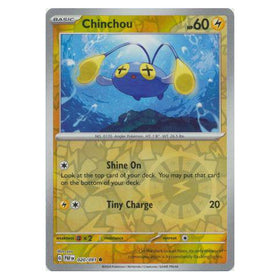 Chinchou : PALDEAN FATES (Reverse holo) - 020/091