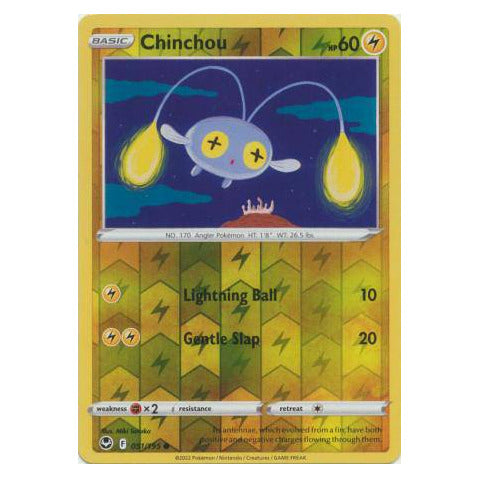Chinchou : SILVER TEMPEST (Reverse holo) - 051/195
