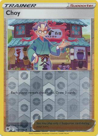 Choy : ASTRAL RADIANCE (Reverse holo) - 137/189 - Lockett Labs UK