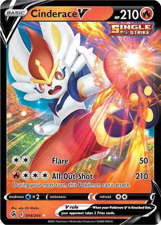 Cinderace V : FUSION STRIKE - 044/264 - Lockett Labs UK