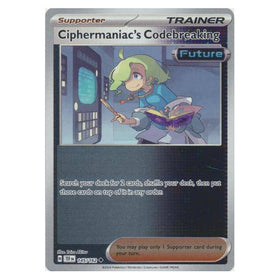 Ciphermaniac's Codebreaking : TEMPORAL FORCES (Reverse holo) - 145/162