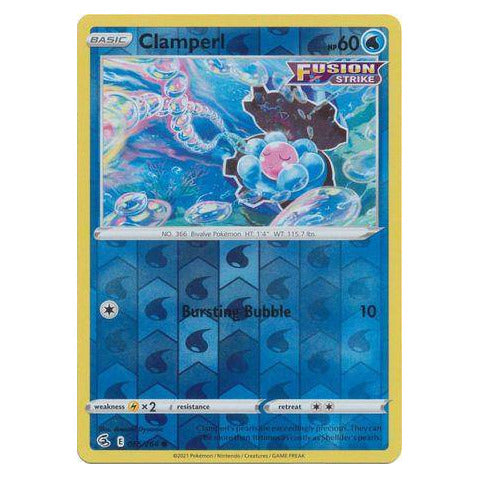 Clamperl : FUSION STRIKE (Reverse holo) - 065/264