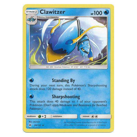 Clawitzer : FORBIDDEN LIGHT - 26/131