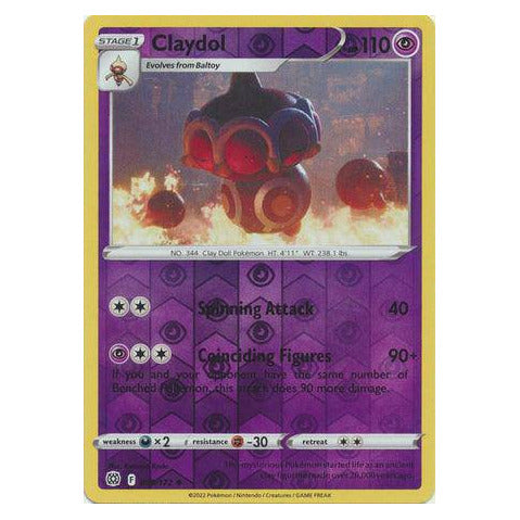 Claydol : BRILLIANT STARS (Reverse holo) - 059/172