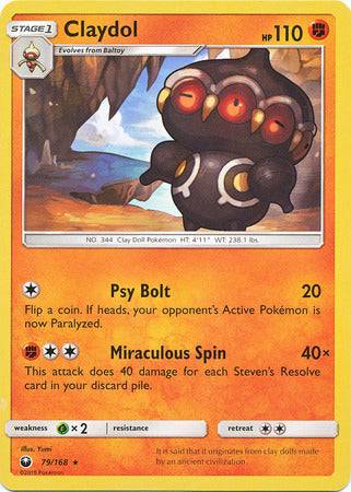Claydol : CELESTIAL STORM - 79/168 - Lockett Labs UK