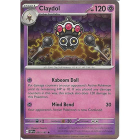 Claydol : OBSIDIAN FLAMES (Holo) - 095/197