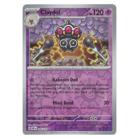 Claydol : OBSIDIAN FLAMES (Reverse holo) - 095/197