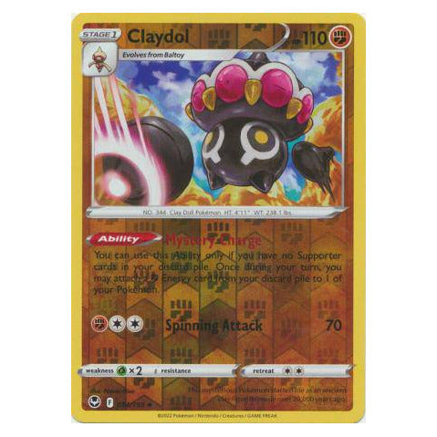 Claydol : SILVER TEMPEST (Reverse holo) - 094/195