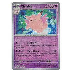 Clefable : 151 (Reverse holo) - 036/165