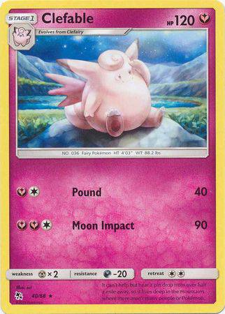 Clefable : HIDDEN FATES - 40/68