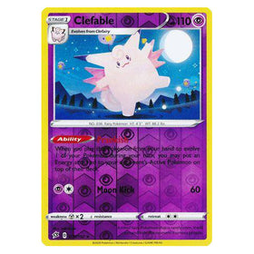 Clefable : REBEL CLASH (Reverse holo) - 075/192