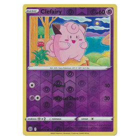 Clefairy : BRILLIANT STARS (Reverse holo) - 053/172