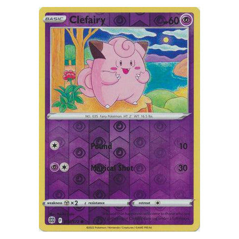 Clefairy : BRILLIANT STARS (Reverse holo) - 053/172