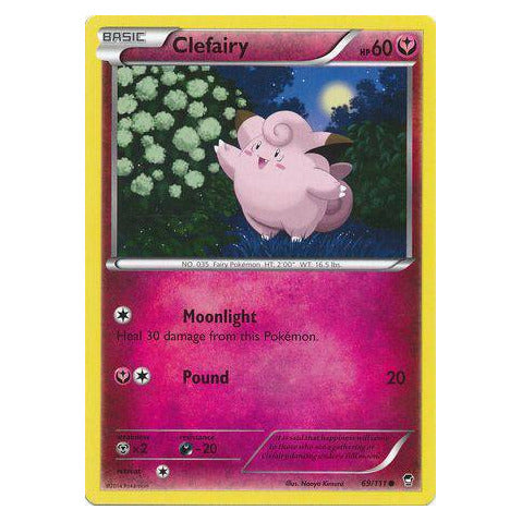 Clefairy : FURIOUS FISTS - 69/111