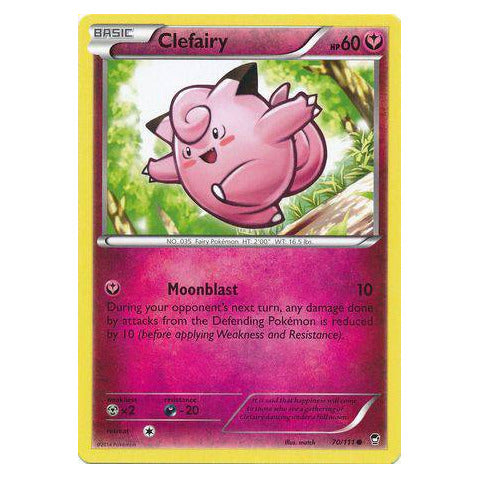 Clefairy : FURIOUS FISTS - 70/111