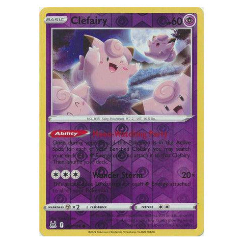 Clefairy : LOST ORIGIN (Reverse holo) - 062/196