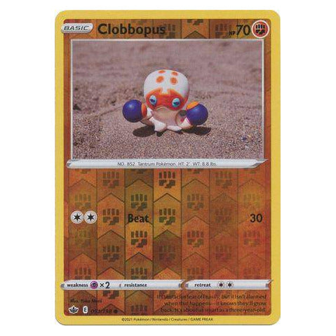 Clobbopus : CHILLING REIGN (Reverse holo) - 091/198