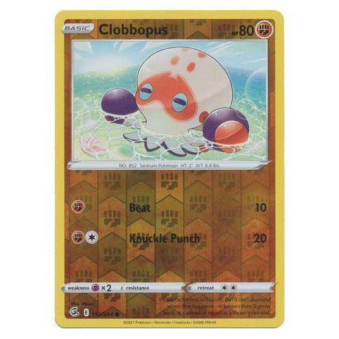 Clobbopus : FUSION STRIKE (Reverse holo) - 152/264