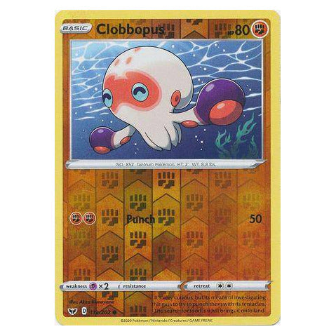 Clobbopus : SWORD & SHIELD (Reverse holo) - 112/202