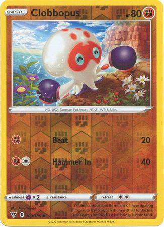 Clobbopus : VIVID VOLTAGE (Reverse holo) - 100/185 - Lockett Labs UK