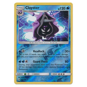 Cloyster : SUN & MOON BASE (Reverse holo) - 34/149