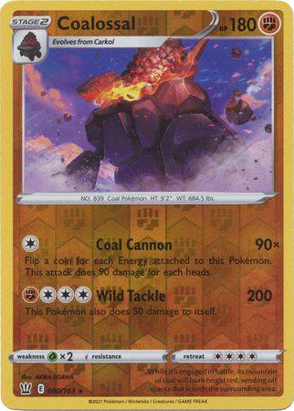 Coalossal : BATTLE STYLES (Reverse holo) - 080/163