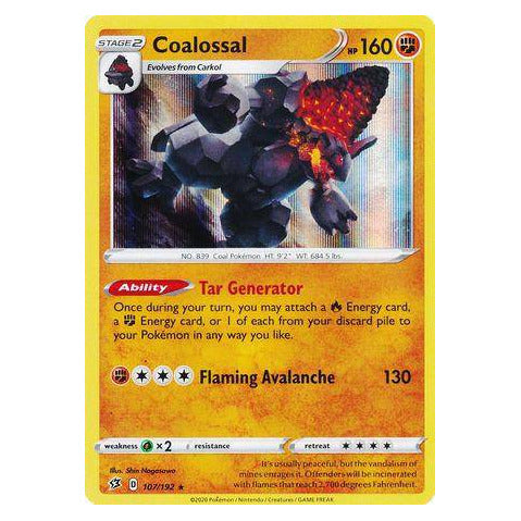 Coalossal : REBEL CLASH (Holo) - 107/192