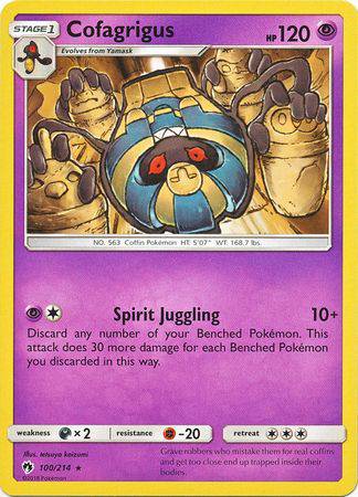 Cofagrigus : LOST THUNDER - 100/214 - Lockett Labs UK