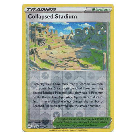 Collapsed Stadium : BRILLIANT STARS (Reverse holo) - 137/172