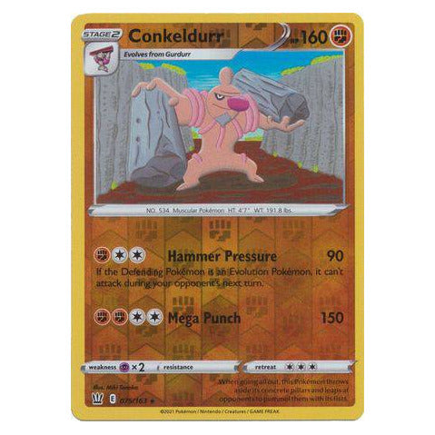 Conkeldurr : BATTLE STYLES (Reverse holo) - 075/163